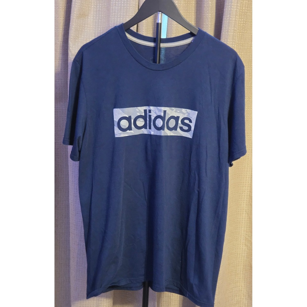 Adidas The Go‎ To Graphic T-Shirt Men's Size XL Navy